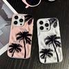 Für iPhone 11 Pro Max Hülle Schwarze Kokospalme Schutzhülle Für iPhone 15 14 17 Plus 13 Air 12 16 Hülle Funda