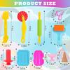 Playdough Tool Set, 31 PCS Playdough Ice Cream Set for Kids, Playdough Accessories Includes Assorted Animal Cutters, Summer Themed Molds, Popsicle