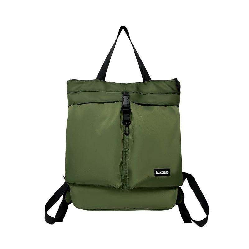 Schoolbag Hot Sale Backpack Large Capacity Couple Backpack Solid Color Simple Travel Backpack Women Backpack Girls