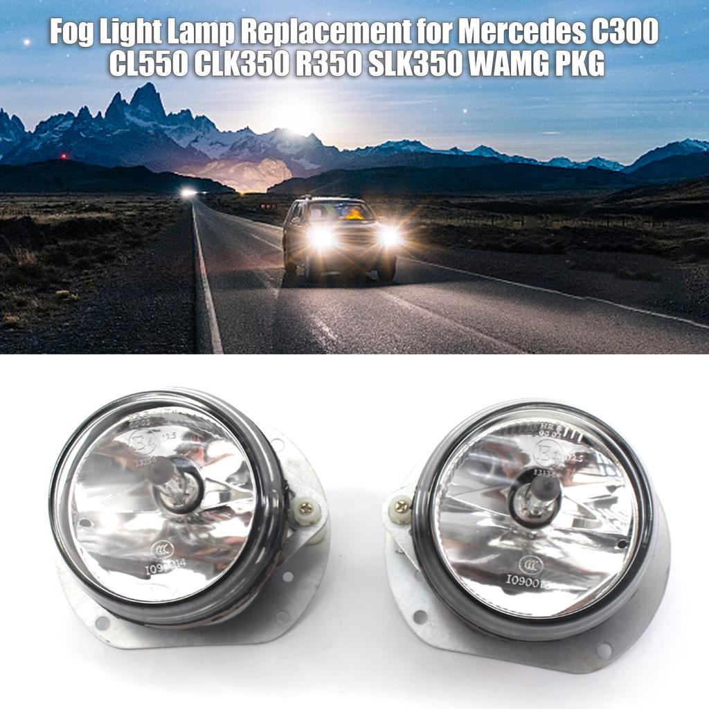 Levé a pravé mlhové světlo A2048202156/A2048202256 Náhradní pro Mercedes C300 CL550 CLK350 R350