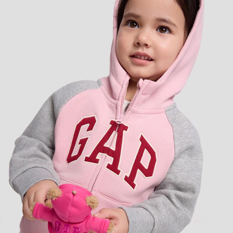 Gap Toddler Girls' Embroidered Fleece Hoodie