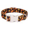 Adjustable Dog Collar Daisy Floral Dog Necklace Christmas Halloween Festival Pet Collars Chihuahua French Bulldog Dog Supplies