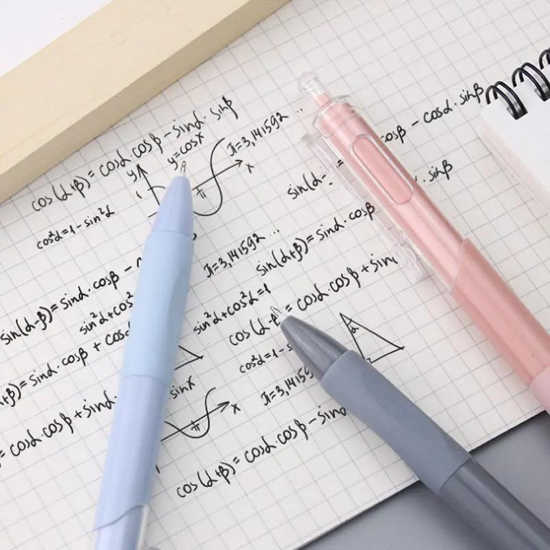 5 pcs gel pen ins smooth press 0.5mm black pen ballpoint pens school supplies stationery