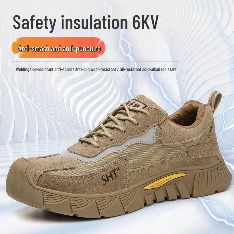 Sharama Steel Toe 6KV Insulated Safety Work Shoes 43