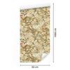 Daisies Beige and Gold Wallpaper for Living Room and Bedroom 50x1000