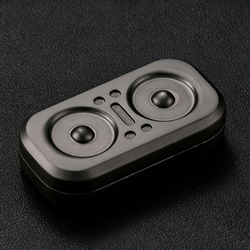 1Pcs Portable Manual Office Desk Leisure Fidget Toys Owl Magnetic Slider Fidget Rotator Edc Stress Relief Toy