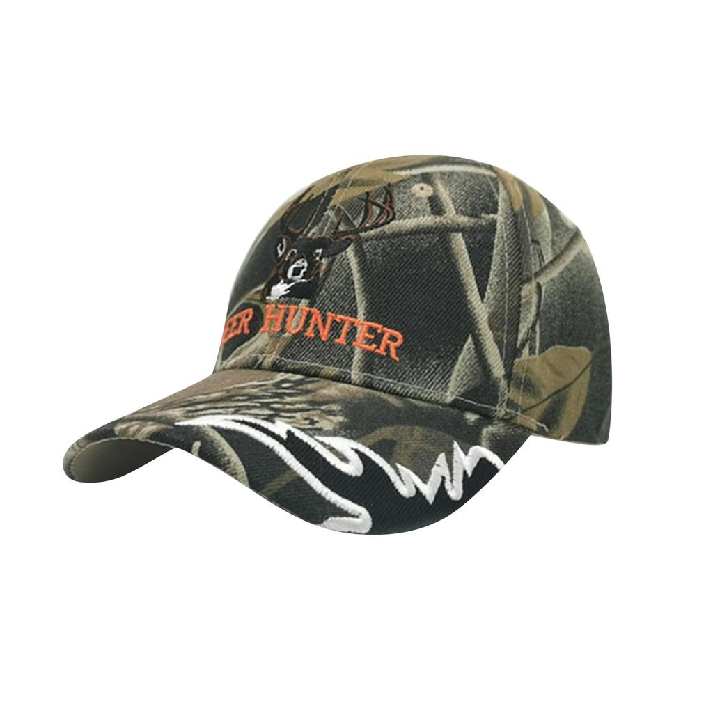 Women Men Unisex Summer Outdoors Camouflage Visor Baseball Cap  Hat