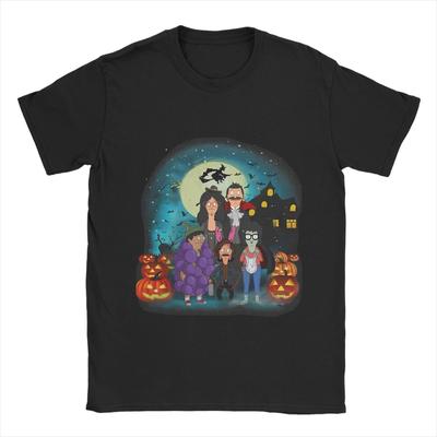 Men Bob Burgers T Shirt  Pure Cotton Clothing Funny Short Sleeve O Neck Tees Gift Idea T-Shirts