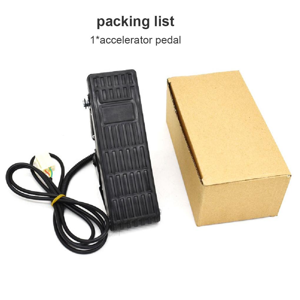 Electric Bicycle Accelerator Pedal 3 Pin Solid Color Throttle Accessories