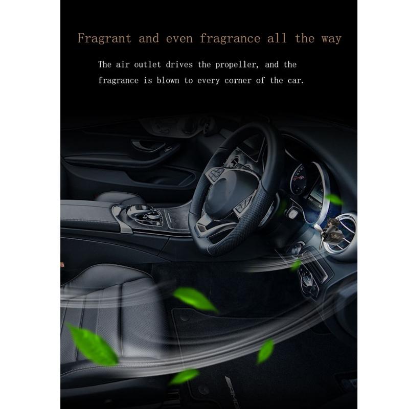 Perfume Diffuser Decor Cute Bear Piloting Vent Air Freshener Auto Accessories Solid Perfume Gifts for Family Colleagues