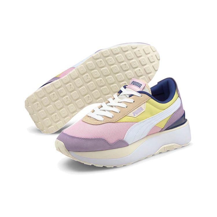 Puma Cruise Rider Pink Lady Yellow Pear Dámské tenisky 375072-01