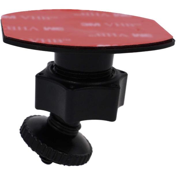CH01B 1/4" Thread Camera Mount Mini Double-Sided Adhesive In Dash Cam Mount Holder - Universal Tripod Permanent Holder Fits