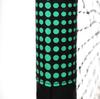 Duża Metalowa Bramka Piłkarska Z Siatką Treningowa Do Gry W Piłkę Nożną 300X200X120 Cm Czarno-Zielona