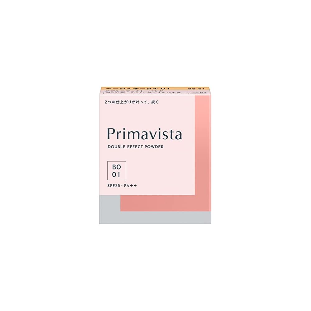 Primavista Double Effect Powder Beige Ochre 01 SPF 25 PA++ Foundation 1 Piece