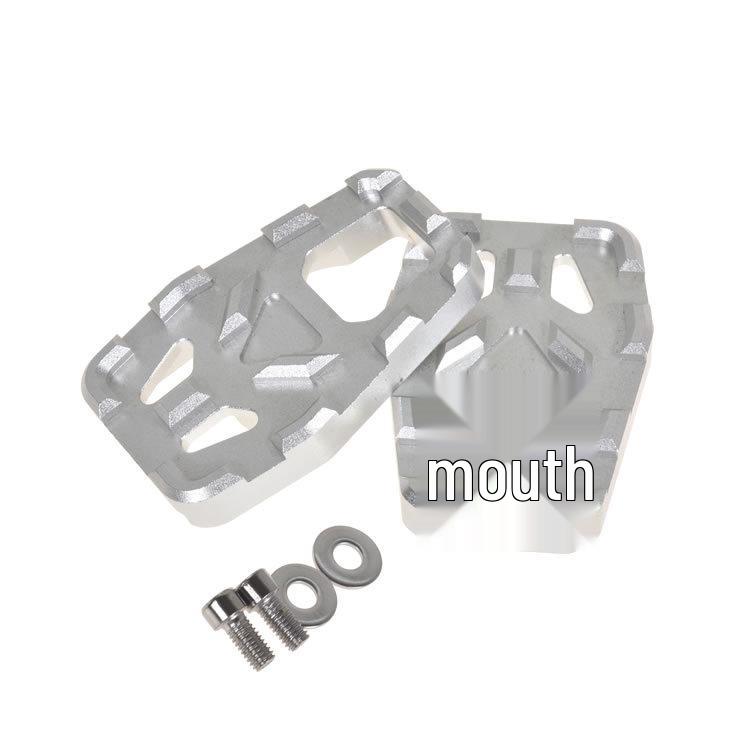 

Honda CRF1000L Africa Twin Enhanced Footpegs: Wider and Enlarged Design чёрный