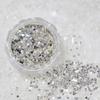 1Jar 1mm Mini Sparkling Love Nail Glitter Sparkling Heart Nail Decoration Nail Salon Design Cute Accessories DIY Nail Art Design