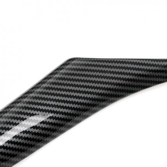 2x Inner Carbon Fiber Door Handle Panel Pull Cover For BMW X3 X4 G01 G02 2018-21