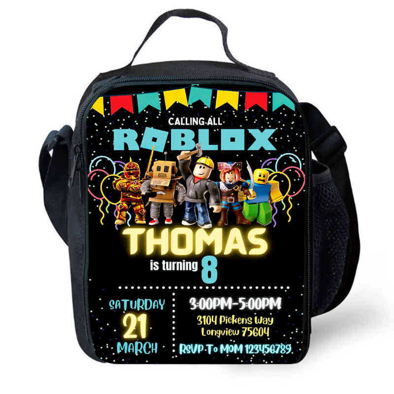 Ruksak s potlačou Roblox, Detské a základnoškolské tašky, Podpora