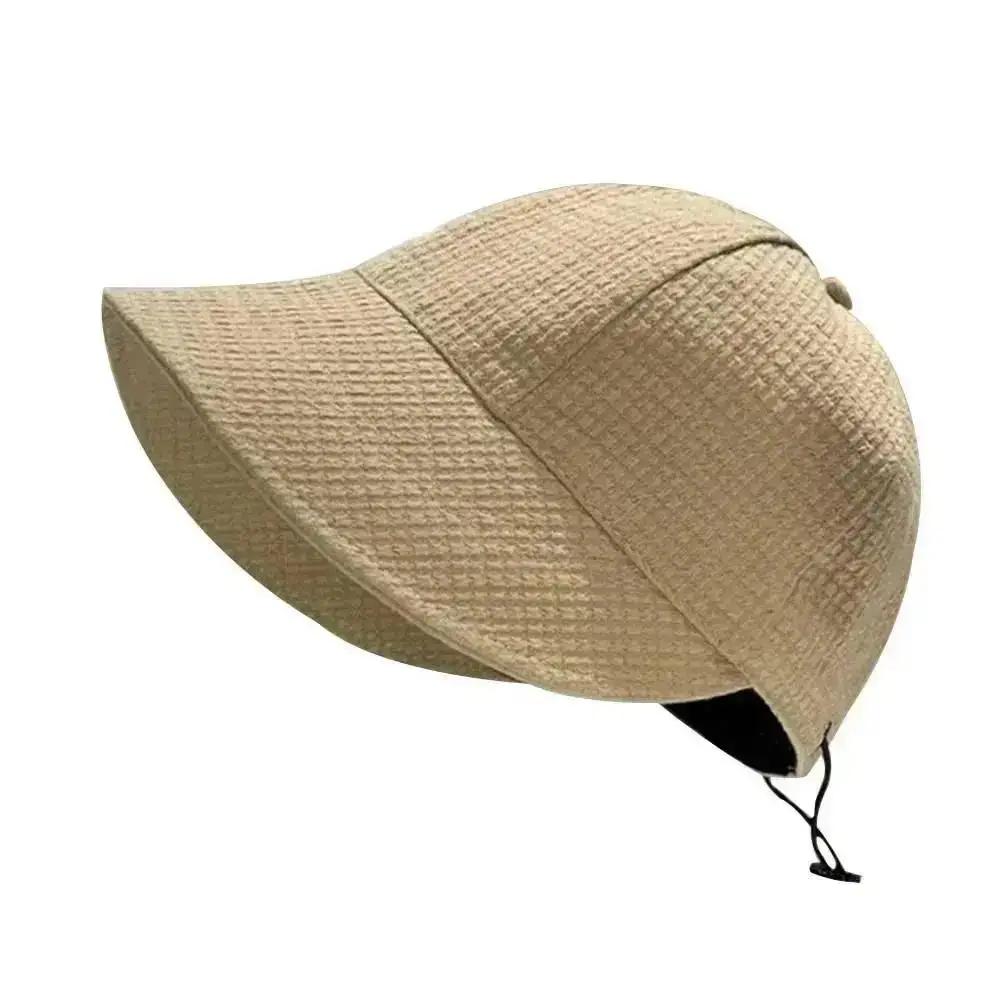New Baseball Cap Enlarged Sun Hat Korean Style Summer Sun Protection Hat Small Wide Brimmed Duckbill Hat Highlights The Face