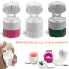 4 in1 Tragbare 4 Schicht Grinder Splitter Tablet Cutter Divider Lagerung Fall Pille Box Schneiden Tabletten Pille Cutter Medizin Brecher