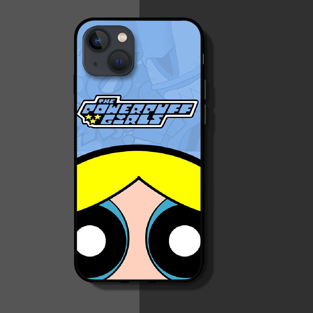 Buy Bubbles Powerpuffs Cartoon Phone Case For Iphone Samsung Galaxy Xiaomi Mi Redmi Note S 6 7 8 9 10 11 12 13 22 5g Max Pro Plus Cover Tpu Soft