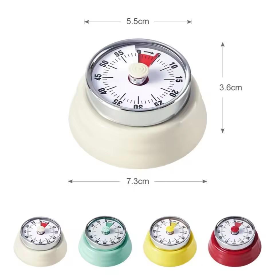 Tragbarer Küchen-Kochtemperatur-Timer Visueller Countdown-Erinnerungswecker Magnetische Basis BBQ Fleisch Lebensmittel Messwerkzeuge