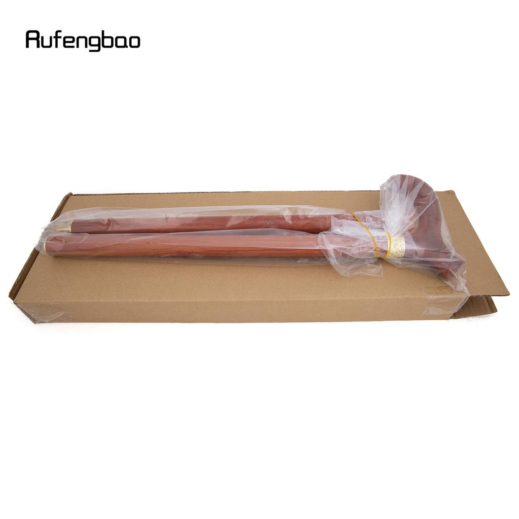 Braun Rot Einfach Holz Mode Stock Dekorativ Vampir Cosplay Party Holz Gehstock Halloween Keule Zauberstab Hirtenstab 92cm