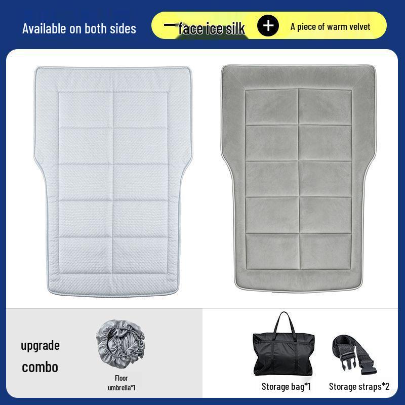 Matelas pliable en soie glacée pour camping en plein air Volkswagen ID.7 pour coffre