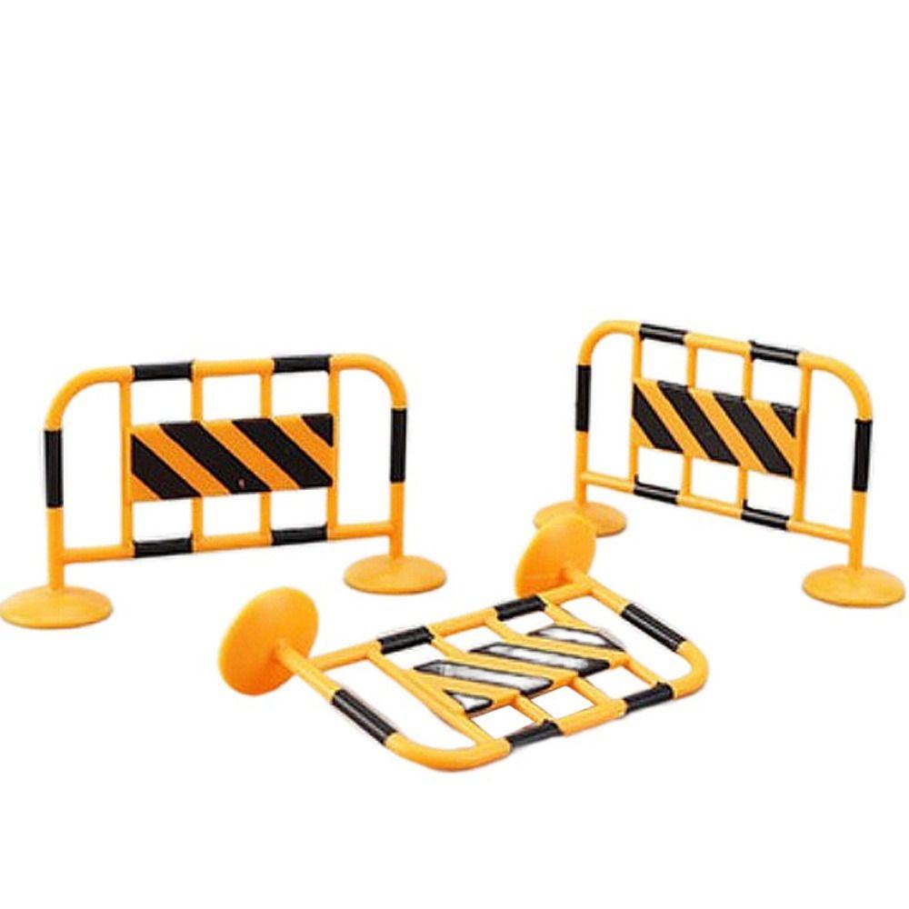 

DIY 1:12 Dollhouse Accessories Highway Construction Scene Model Micro Landscape Accesories C