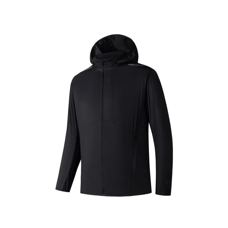 Anta Men s Champion Travel Series Outdoor Windbreaker L чёрный