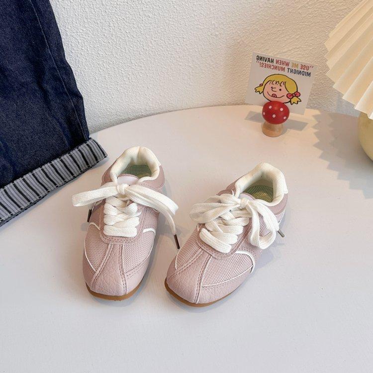 Girls shoes 2025 new summer breathable mesh German training shoes soft sole medium and large children boys sports shoes casual shoes