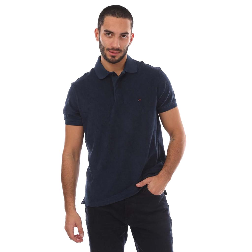 Tommy Hilfiger Mens Micro-Towelling Regular Polo Shirt