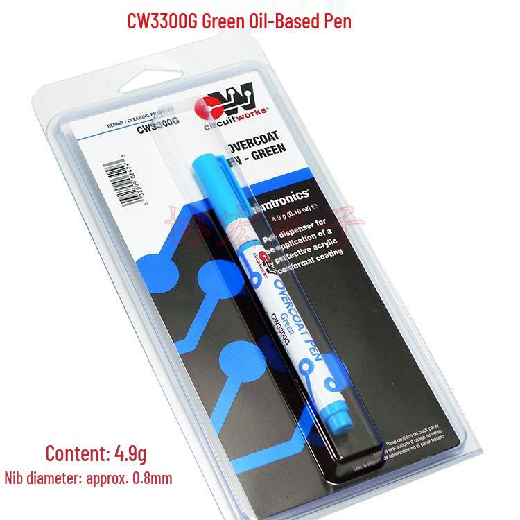 CHEMTRONIC CW3300G Overcoat Pen - Green