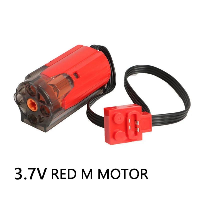 Technical Motor Set Power Functions Parts IR Speed APP Remote Control Battery Box Servo Light Receiver PF Car Building Blocks