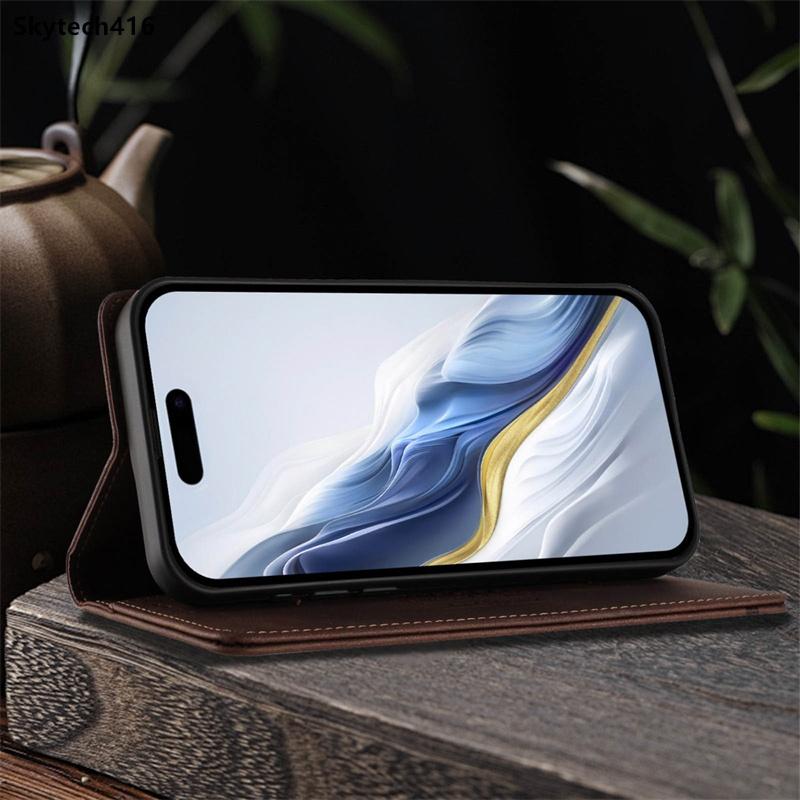 Flip Leather Case For Samsung Galaxy S10 Lite S24 S25 FE Ultra SC-53F SCG33 Plus Casing Phone Cover Wallet Card Slot Protection Shockproof