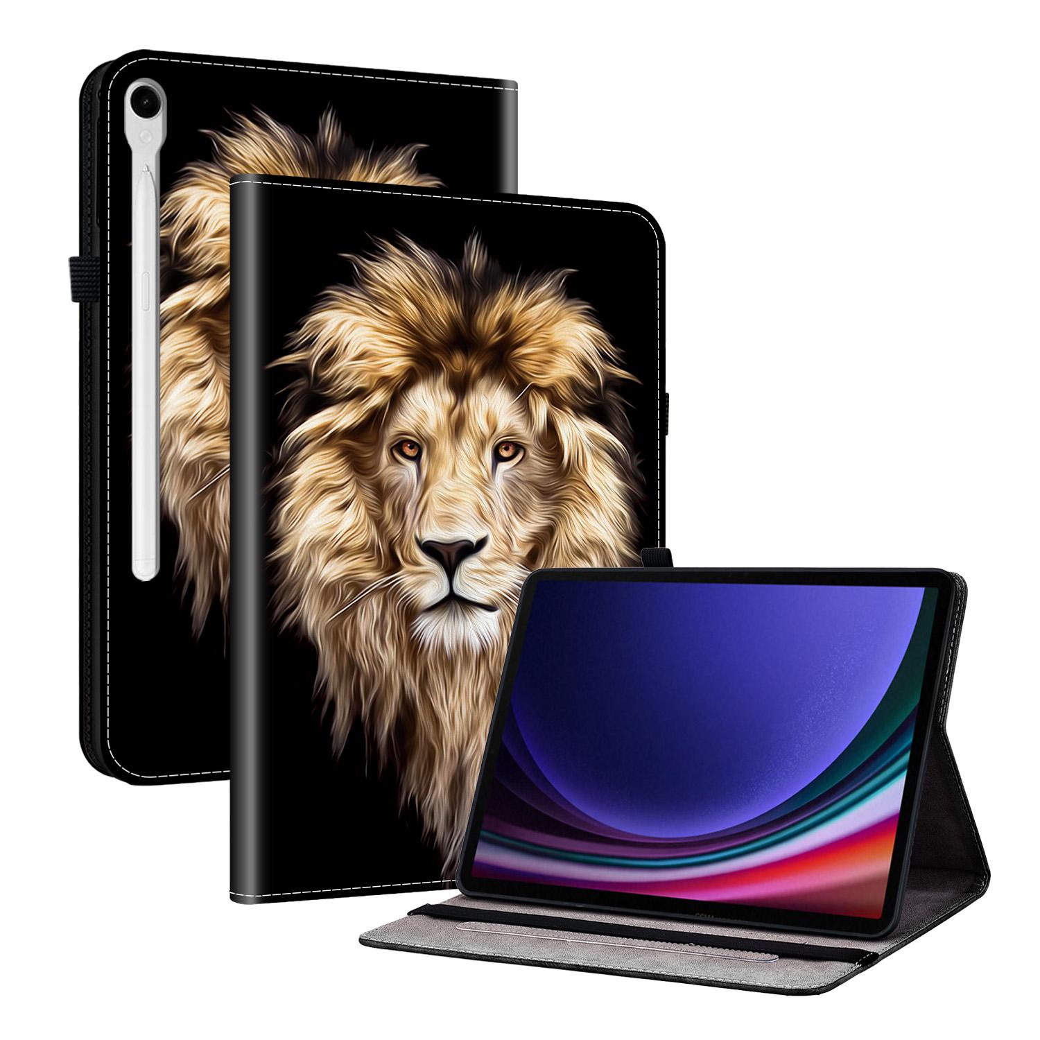 

TPU Back Case Universal For Samsung Tab S10 Lite S9 FE 2025 2023 SM-400 X406 X520 X526 X710 X716 X510 X516 Stand Painted Cover S9 SM-X710 X716B