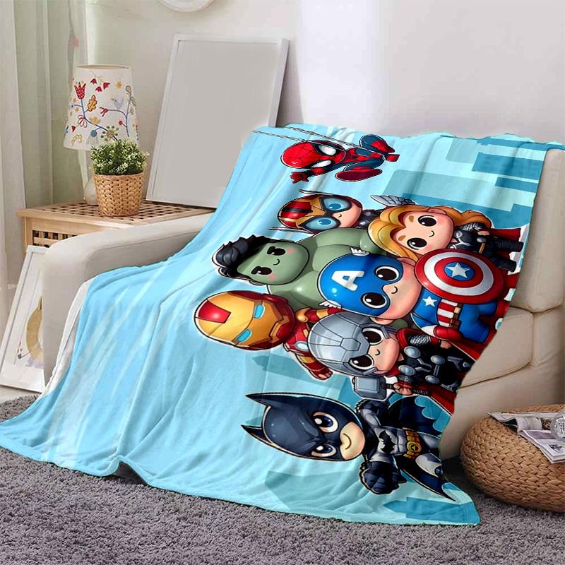 1pc Spiderman Spiderverse Marvel Soft Throw Blanket Flannel All Season Light Weight Living Room/Bedroom Warm Blanket. M731059