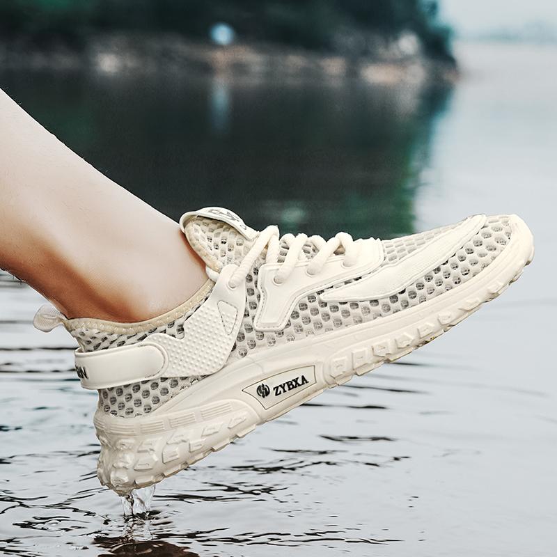 Fashion CYYTL Summer Sneakers Mesh Breathable Shoes For Men Casual Outdoor Running Tennis Luxury Platform Sports Hiking Designer Loafers