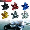 Motorcycle Modification Accessories CNC Aluminum Alloy Motorcycle Cluth Adjustment Plugs Screws for Race Large Displacement