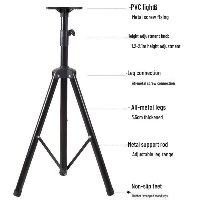 XINGSUI Retractable Floodlight Tripod Stand