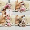 Adorable Fox Plush Doll Keychain For Girls Soft Pp Cotton Cute Stuffed Animal