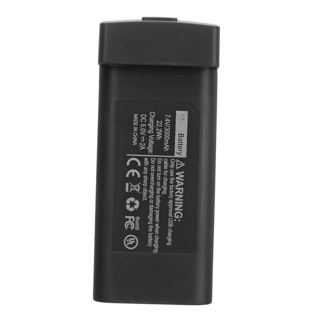 RC Drone Lithium Battery 7.4V 3000mAh Drone Battery Replacement for LYZRC L800 PRO2