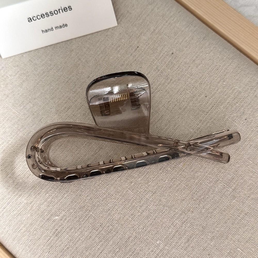 Simple Large Crab Hair Claw Clips Women Girls Matte Tortoiseshell Bow Ponytail Hair Clamps Barrettes Hairpins Hair Accessories