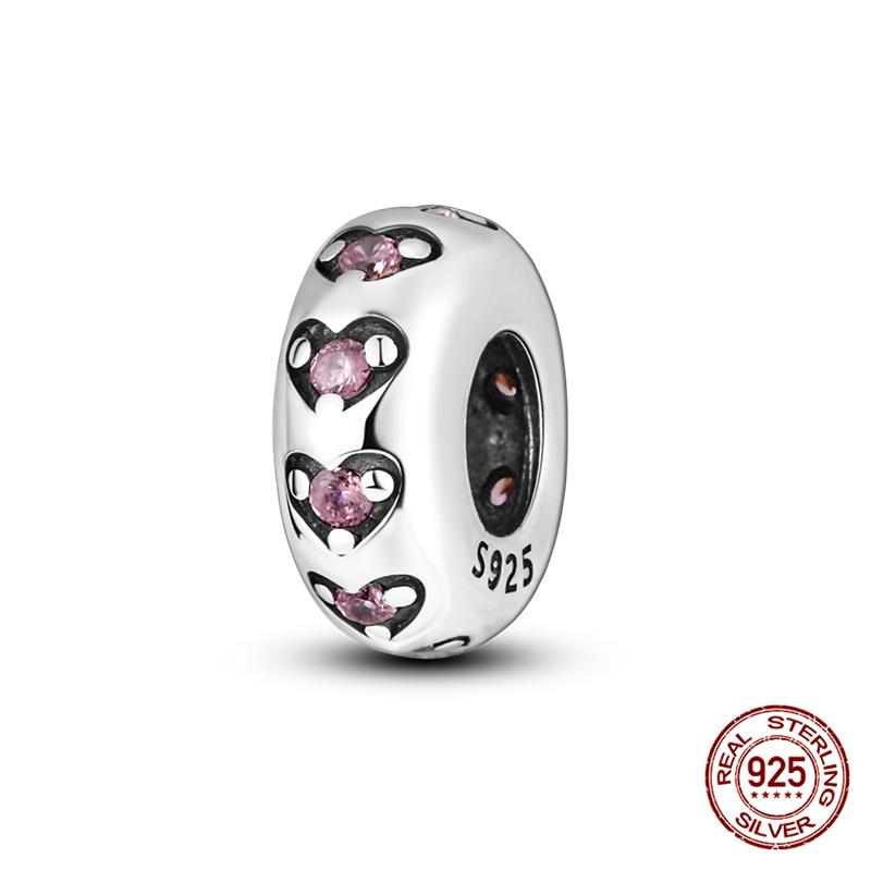 100% Copper Donut Sunflower Love Lock Charms Beaded Fit Originalbracelet Diy Jewelry Making Women Gift