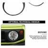 SHINEKA Auto Frontscheinwerfer Lampe Dekoration Abdeckung Aufkleber für Suzuki Jimny 2019 2020 2021 2022 2023 2024 Exterieur Zubehör
