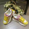 Fashion sneakers women trends 2024 summer New Platform Thick Sole jogging Casual woman Shoes mesh Breathable Vulcanize designer shoes