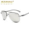 Fashion Polarized Toad Sunglasses Men Women Classic Mirror Eyeglasses Coating Anti-glare Sunscreen Metal Frame Glasses UV400