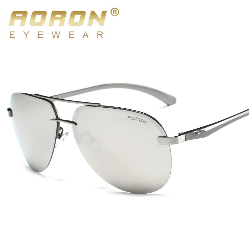 Fashion Polarized Toad Sunglasses Men Women Classic Mirror Eyeglasses Coating Anti-glare Sunscreen Metal Frame Glasses UV400