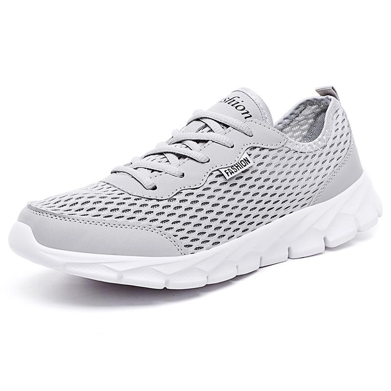 

Мужская акваобувь для активного отдыха, сетчатые дышащие кроссовки для воды, обувь, быстросохнущая, легкая, летняя 2024 года, мужская акваобувь для пляжа 35 светло-серый