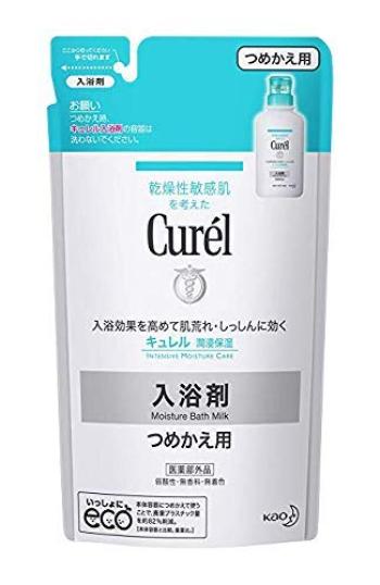 

Соль для ванн Curel, сменный блок 360 мл x 10 шт. [Kao]